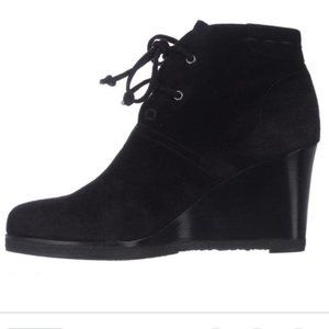 VIA SPIGA Mirren Wedge Booties - Size 8.5